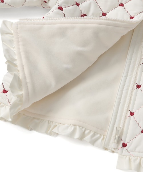 coeur a coeur（クーラクール）の「coeur a coeur キルトジャケット（その他アウター・キッズ・アイボリー/ピンク・120cm/110cm/100cm/90cm）」の19枚目の写真