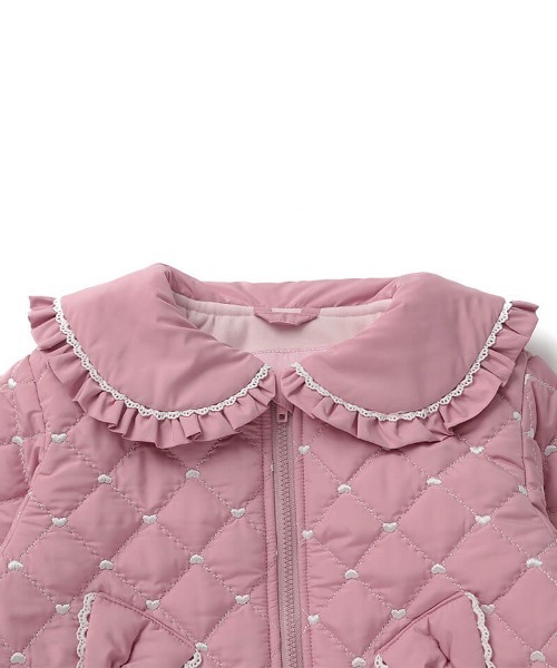 coeur a coeur（クーラクール）の「coeur a coeur キルトジャケット（その他アウター・キッズ・アイボリー/ピンク・120cm/110cm/100cm/90cm）」の21枚目の写真