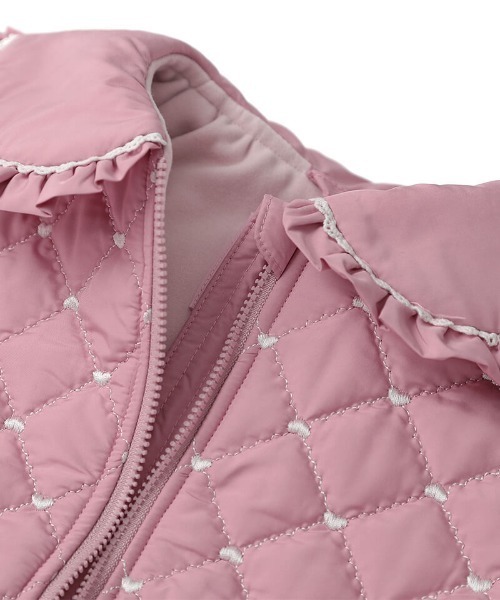 coeur a coeur（クーラクール）の「coeur a coeur キルトジャケット（その他アウター・キッズ・アイボリー/ピンク・120cm/110cm/100cm/90cm）」の22枚目の写真