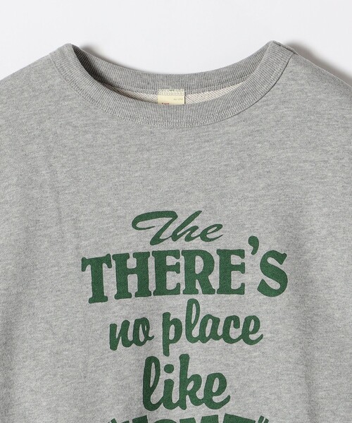 SHIPS any（シップス エニィ）の「【SHIPS any別注】THE KNiTS:〈洗濯機可能〉ロゴ プリント スウェット（スウェット・レディース・ナチュラル/グレー/ブラウン・ONE SIZE）」の14枚目の写真