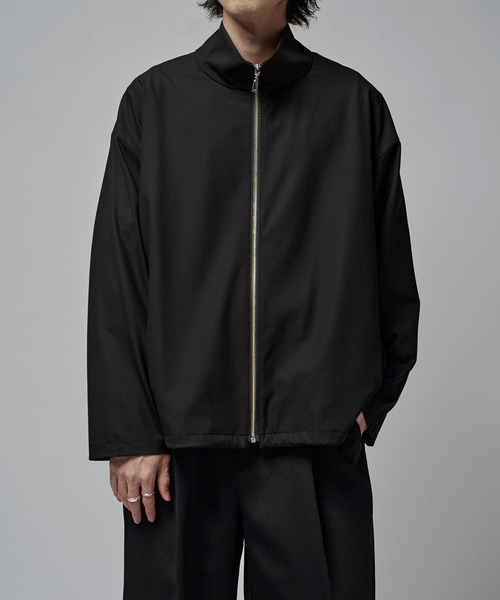 Lui's(ルイス)の「FINE ロングスリーブZIPシャツ(シャツ/ブラウス・メンズ・ブラウン/チャコールグレー/ブラック・S)」の1枚目の写真