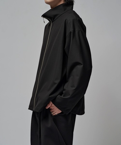 Lui's(ルイス)の「FINE ロングスリーブZIPシャツ(シャツ/ブラウス・メンズ・ブラウン/チャコールグレー/ブラック・S)」の5枚目の写真