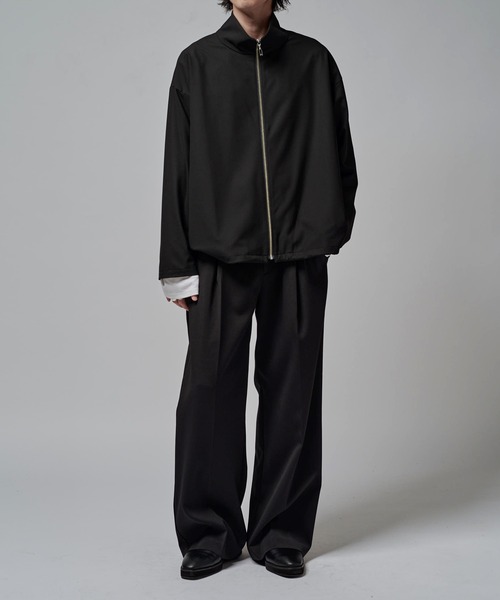 Lui's(ルイス)の「FINE ロングスリーブZIPシャツ(シャツ/ブラウス・メンズ・ブラウン/チャコールグレー/ブラック・S)」の10枚目の写真