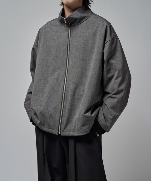 Lui's(ルイス)の「FINE ロングスリーブZIPシャツ(シャツ/ブラウス・メンズ・ブラウン/チャコールグレー/ブラック・S)」の15枚目の写真