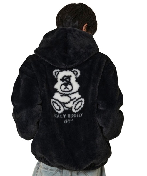 OY/オーワイ』DOLLY FUR HOODIE JACKET/ドリー ファーフーディー
