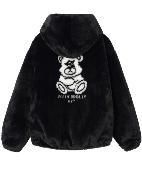 OY/オーワイ』DOLLY FUR HOODIE JACKET/ドリー ファーフーディー