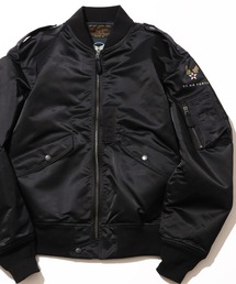 HOUSTON（ヒューストン）の「【HOUSTON ヒューストン】L-2 FLIGHT JACKET   フライトジャケット（ブルゾン）」