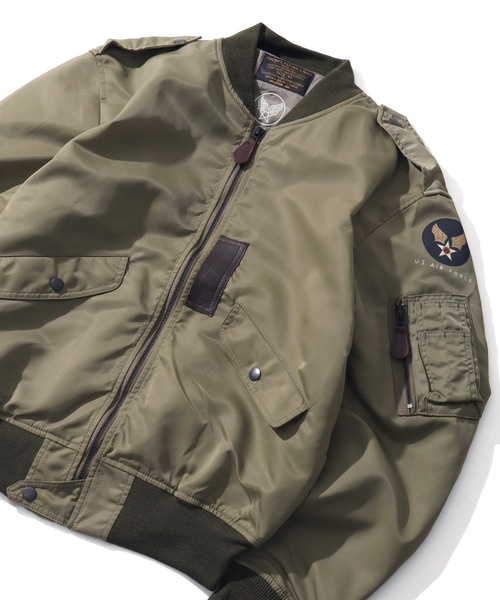 HOUSTON L-2フライトジャケット HOUSTON / ヒューストン 5L-2X L-2 FLIGHT JACKET / L-2 フライト