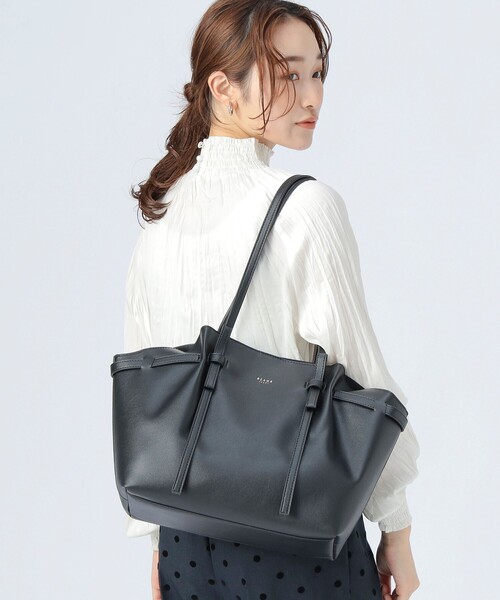 A4サイズ収納可能】リボン ハンドル バッグ（トートバッグ）｜BEAMS