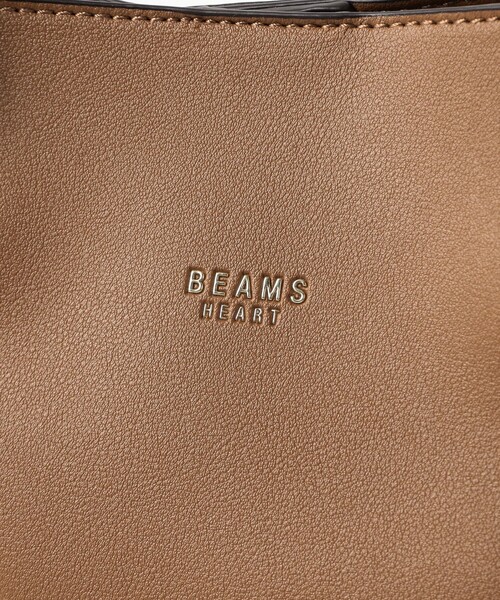 BEAMS HEART（ビームスハート）の「【A4サイズ収納可能】リボン ハンドル バッグ（トートバッグ・レディース・ブラック/ブラウン系その他3・ONE SIZE）」の11枚目の写真