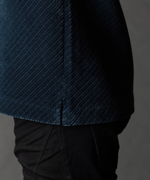 NICOLE CLUB FOR MEN(ニコルクラブフォーメン)の「モールバイヤス モックネックプルオーバー(Tシャツ/カットソー・メンズ・オフホワイト/ブルー系/ブラック/グレー・LARGE/X-LARGE/MEDIUM)」の13枚目の写真
