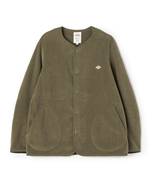 DANTON（ダントン）の「MEN'S FLEECE COLLARLESS JACKET（その他トップス・メンズ・オレンジ系その他/クリーム/カーキ/ブラック/ダークグレー/チャコール/グリーン・40/42/44/38）」の6枚目の写真