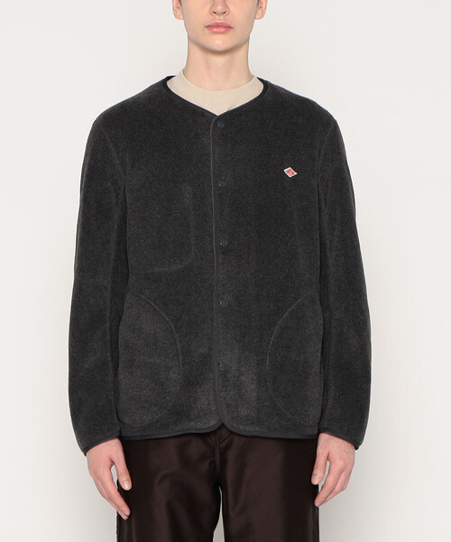 DANTON（ダントン）の「MEN'S FLEECE COLLARLESS JACKET（その他トップス・メンズ・オレンジ系その他/クリーム/カーキ/ブラック/ダークグレー/チャコール/グリーン・40/42/44/38）」の14枚目の写真