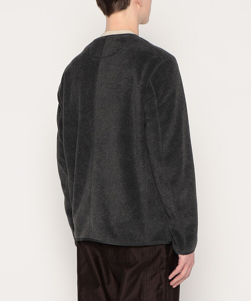 DANTON（ダントン）の「MEN'S FLEECE COLLARLESS JACKET（その他トップス・メンズ・オレンジ系その他/クリーム/カーキ/ブラック/ダークグレー/チャコール/グリーン・40/42/44/38）」の17枚目の写真