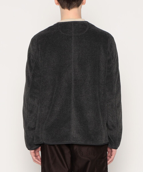 DANTON（ダントン）の「MEN'S FLEECE COLLARLESS JACKET（その他トップス・メンズ・オレンジ系その他/クリーム/カーキ/ブラック/ダークグレー/チャコール/グリーン・40/42/44/38）」の18枚目の写真