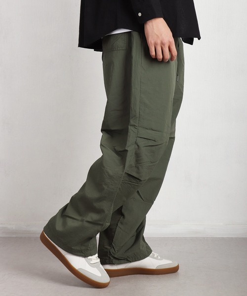 WESTSEA（ウエストシー）の「ナイロンワッシャー 裏メッシュ パラシュートパンツ（その他パンツ・メンズ・ベージュ/ブラック/カーキ・L/LL/M）」の19枚目の写真