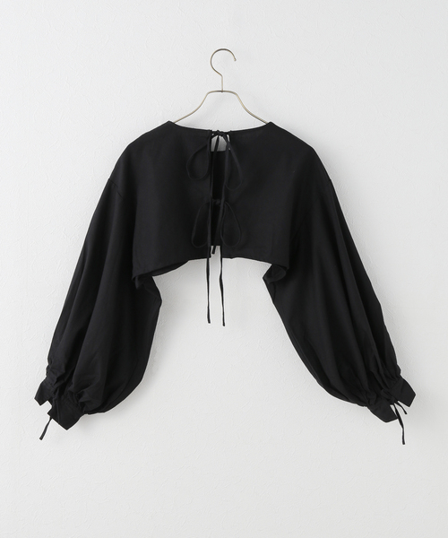 IENA LA BOUCLE(イエナラブークル)の「VIOLETTE ROOM/バイオレットルーム VR SHORT トップス VR253112(シャツ/ブラウス・レディース・ブラック・FREE)」の12枚目の写真
