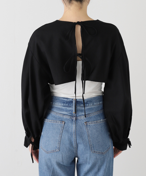 IENA LA BOUCLE(イエナラブークル)の「VIOLETTE ROOM/バイオレットルーム VR SHORT トップス VR253112(シャツ/ブラウス・レディース・ブラック・FREE)」の20枚目の写真