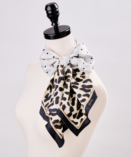 mさん専用 レオパードスカーフワンショルニット レオパードスカーフ | レディースファッション通販 - DHOLIC