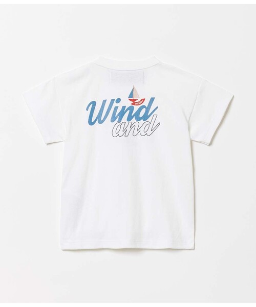 PETIT BATEAU(プチバトー)の「W&Sプリント半袖Tシャツ(Tシャツ/カットソー・キッズ・ネイビー/ホワイト/ピンク・18MONTH/12MONTH/24MONTH/36MONTH)」の4枚目の写真