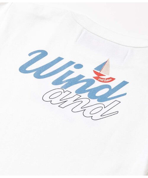 PETIT BATEAU(プチバトー)の「W&Sプリント半袖Tシャツ(Tシャツ/カットソー・キッズ・ネイビー/ホワイト/ピンク・18MONTH/12MONTH/24MONTH/36MONTH)」の6枚目の写真