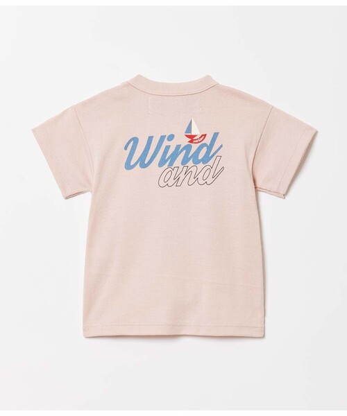 PETIT BATEAU(プチバトー)の「W&Sプリント半袖Tシャツ(Tシャツ/カットソー・キッズ・ネイビー/ホワイト/ピンク・18MONTH/12MONTH/24MONTH/36MONTH)」の7枚目の写真