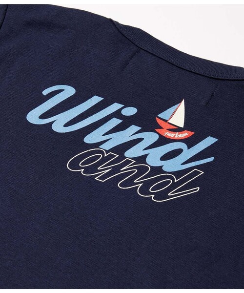 PETIT BATEAU(プチバトー)の「W&Sプリント半袖Tシャツ(Tシャツ/カットソー・キッズ・ネイビー/ホワイト/ピンク・18MONTH/12MONTH/24MONTH/36MONTH)」の12枚目の写真