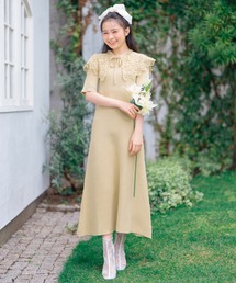 ブランド古着】ワンピース/ドレス（イエロー/黄色系・フレア）古着通販