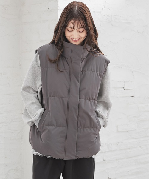 非フッ素撥水加工】ファイバーダウンベスト（ダウンベスト）｜Honeys