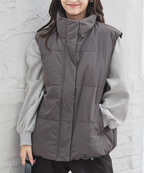 非フッ素撥水加工】ファイバーダウンベスト（ダウンベスト）｜Honeys