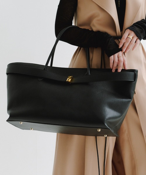 セール】ベルトディテールバッグ（トートバッグ）｜anuans（ア