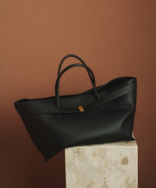 ánuans ブラック ハンドバッグ アニュアンス anuans バンブーハンドルバッグ （BLACK） -靴