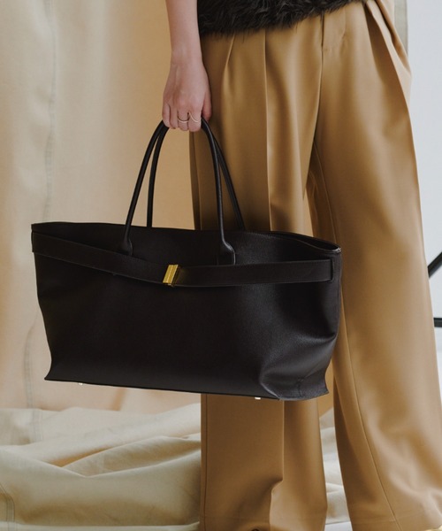 セール】ベルトディテールバッグ（トートバッグ）｜anuans（ア