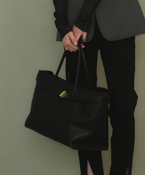 セール】ベルトディテールバッグ（トートバッグ）｜anuans（ア