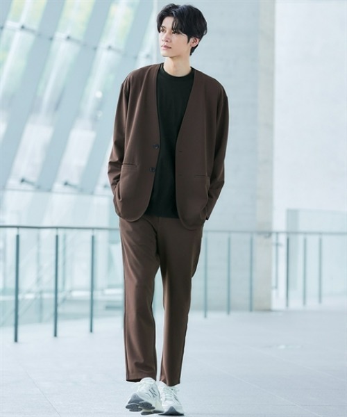 nissen（ニッセン）の「オーバーサイズシルケット長袖Tシャツ　(M～10Lサイズ)（Tシャツ/カットソー・メンズ・オフホワイト/ブラック/グレー・3L/LL/L/M/10L/8L/6L/5L/4L）」の9枚目の写真