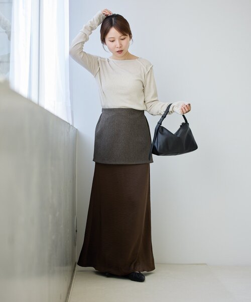 セール】【コラボカラーあり】スクエアワンショルダーバッグ