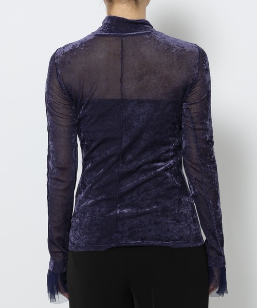 シアーベロアハイネックトップス(HARE)（Tシャツ/カットソー）｜HARE