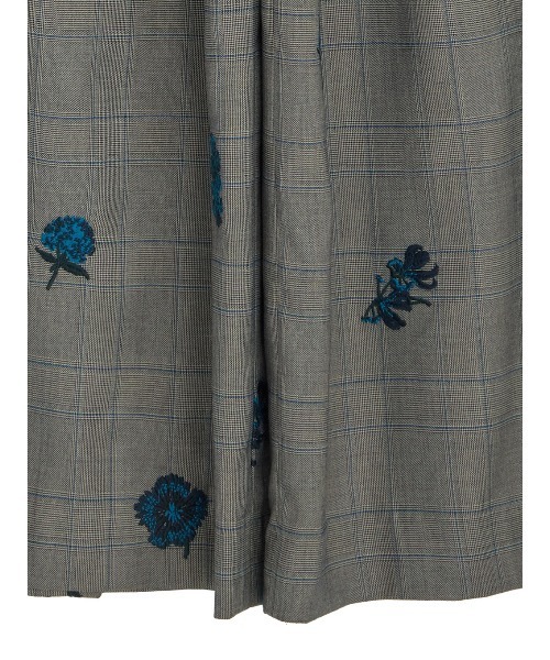 セール】CHECK FLOWER PLEATS PANTS（その他パンツ）｜Ameri（アメリ