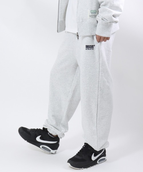 DISCUS ATHLETIC（ディスカス　アスレチック）の「DISCUS ATHLETIC（ディスカスアスレチック）ワンポイント刺繍 USAコットン ヘビーウェイトスウェットパンツ メンズ レディース ユニセックス（スウェットパンツ・メンズ・アッシュグレー/ブラック/ブラウン・M/L/XL）」の12枚目の写真