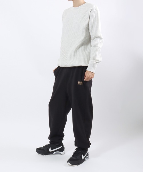 DISCUS ATHLETIC（ディスカス　アスレチック）の「DISCUS ATHLETIC（ディスカスアスレチック）ワンポイント刺繍 USAコットン ヘビーウェイトスウェットパンツ メンズ レディース ユニセックス（スウェットパンツ・メンズ・アッシュグレー/ブラック/ブラウン・M/L/XL）」の8枚目の写真