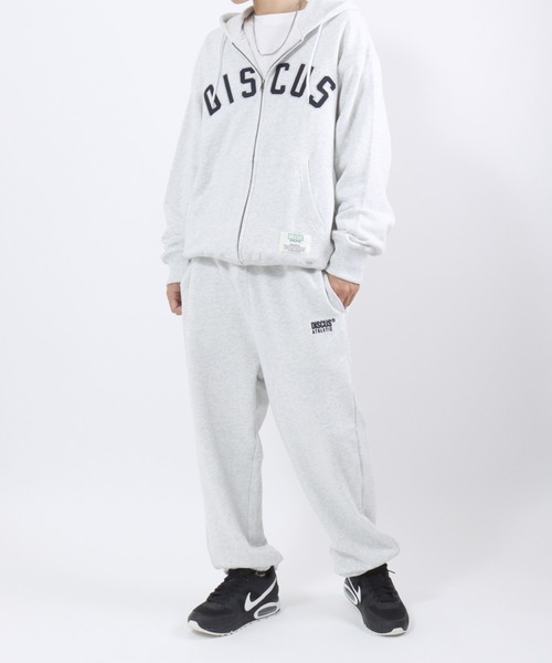 DISCUS ATHLETIC（ディスカス　アスレチック）の「DISCUS ATHLETIC（ディスカスアスレチック）ワンポイント刺繍 USAコットン ヘビーウェイトスウェットパンツ メンズ レディース ユニセックス（スウェットパンツ・メンズ・アッシュグレー/ブラック/ブラウン・M/L/XL）」の14枚目の写真