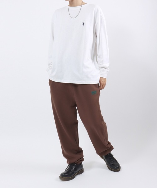 DISCUS ATHLETIC（ディスカス　アスレチック）の「DISCUS ATHLETIC（ディスカスアスレチック）ワンポイント刺繍 USAコットン ヘビーウェイトスウェットパンツ メンズ レディース ユニセックス（スウェットパンツ・メンズ・アッシュグレー/ブラック/ブラウン・M/L/XL）」の21枚目の写真