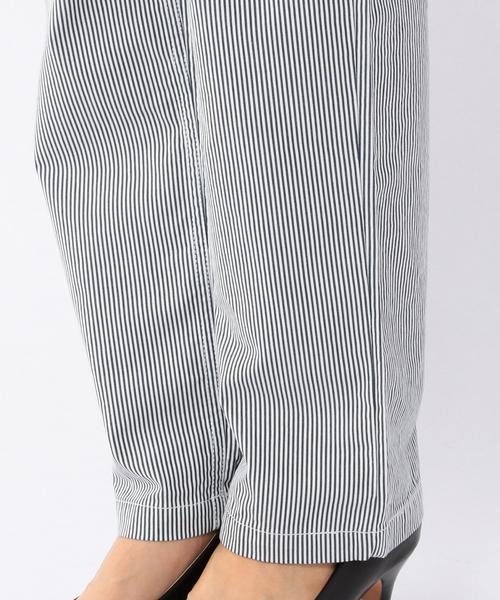 coen（コーエン）の「チノタックパンツ（チノパンツ・レディース・ネイビー/オリーブ/ベージュ/ストライプ・LARGE/SMALL/MEDIUM）」の10枚目の写真