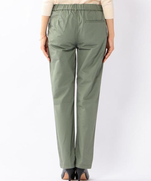 coen（コーエン）の「チノタックパンツ（チノパンツ・レディース・ネイビー/オリーブ/ベージュ/ストライプ・LARGE/SMALL/MEDIUM）」の7枚目の写真