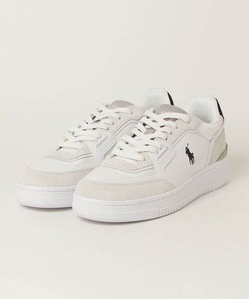 POLO RALPH LAUREN（ポロ ラルフ ローレン）の「ポロ ラルフ ローレン OPEN MASTER PP オープン マスターズ PP  スニーカー（スニーカー・メンズ・ブラック/ホワイト・80/95/85/100/90/75）」の7枚目の写真