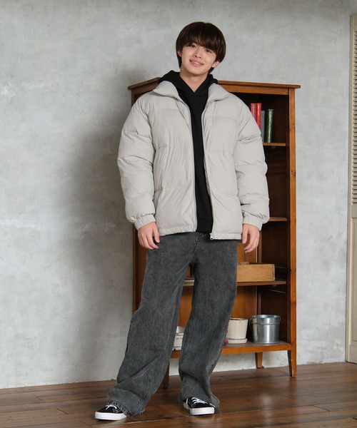 GLOBAL WORK（グローバルワーク）の「USAグラフィックパーカー/AND YUA ANY/589083（パーカー・キッズ・チャコールグレー/ブルー/ブラック/グレー系その他/パープル系その他7/グレー系その他7・SMALL/MEDIUM/LARGE）」の15枚目の写真