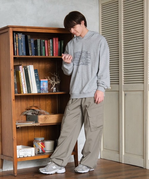 GLOBAL WORK（グローバルワーク）の「USAグラフィックパーカー/AND YUA ANY/589083（パーカー・キッズ・チャコールグレー/ブルー/ブラック/グレー系その他/パープル系その他7/グレー系その他7・SMALL/MEDIUM/LARGE）」の22枚目の写真