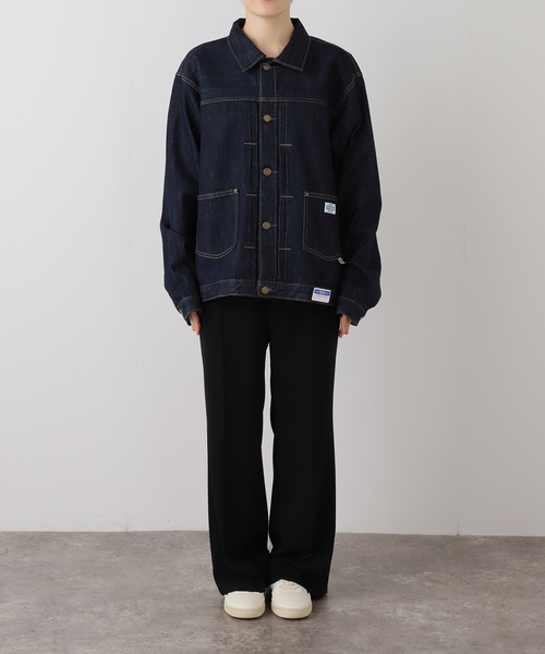 FRAMeWORK(フレームワーク)の「UNION HERCULES/ユニオンヘラクレス MADE DENIM ジャケット(デニムジャケット・レディース・ネイビー・FREE)」の15枚目の写真