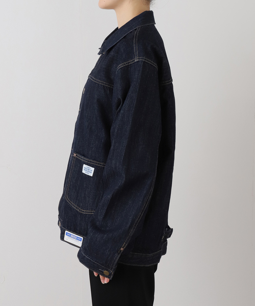 FRAMeWORK(フレームワーク)の「UNION HERCULES/ユニオンヘラクレス MADE DENIM ジャケット(デニムジャケット・レディース・ネイビー・FREE)」の9枚目の写真