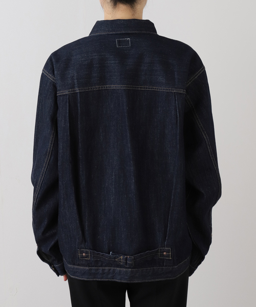 FRAMeWORK(フレームワーク)の「UNION HERCULES/ユニオンヘラクレス MADE DENIM ジャケット(デニムジャケット・レディース・ネイビー・FREE)」の16枚目の写真